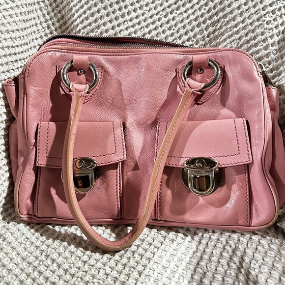 Marc Jacobs Pink Leather Satchel